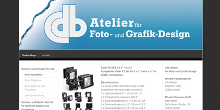 Online Shop für gebrauchte Kamera- und Studio-Technik